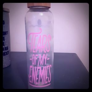 Water intake tracker water bottle